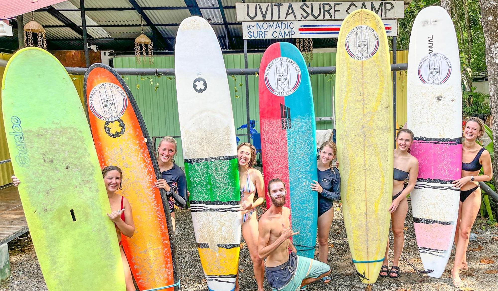 Nomadic Surf Camp Hostel Uvita Exterior photo